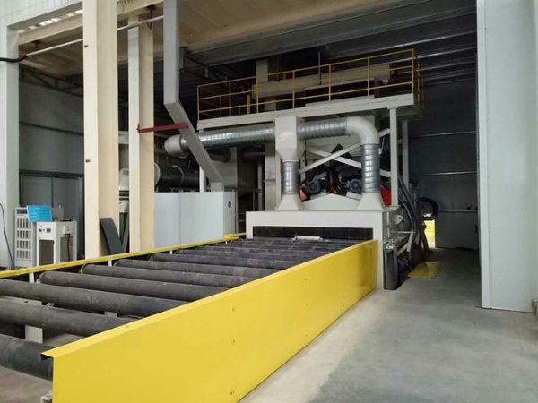 履帶式拋丸機(jī)的特性